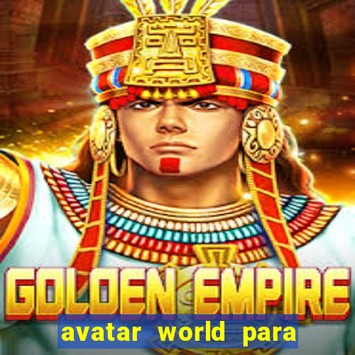 avatar world para colorir e imprimir